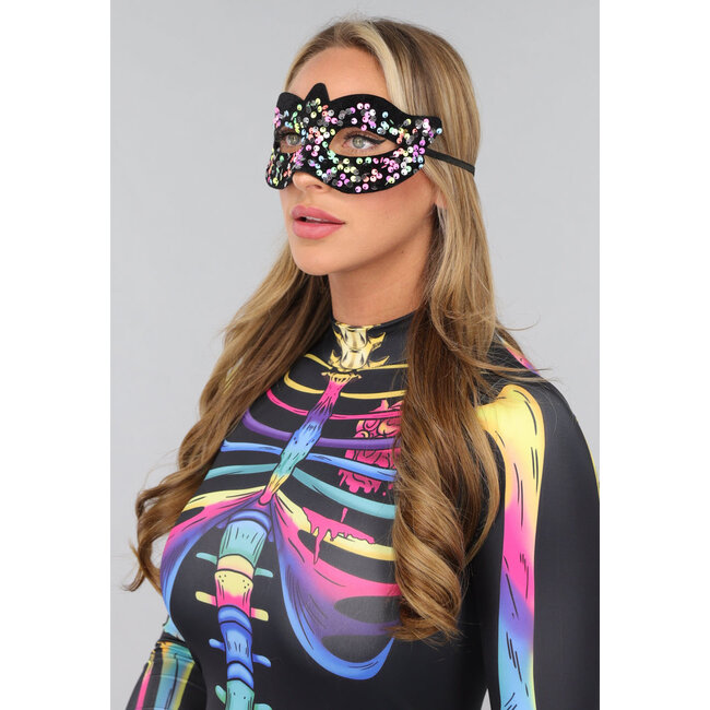 Bunte venezianische Maske