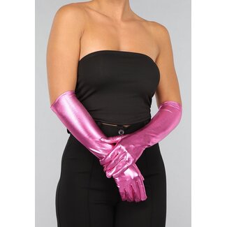 Hellrosa Gorgeous Ellenbogenhandschuhe