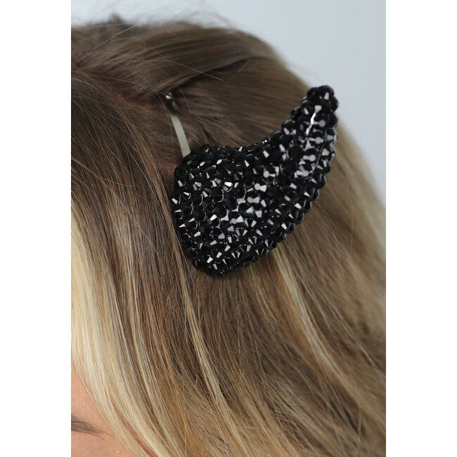 Schwarze Haarspangen von Devil's Ears