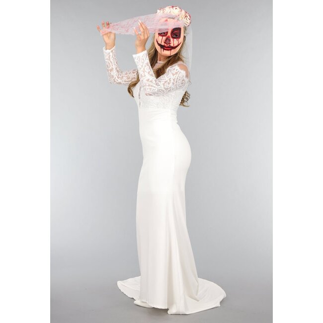 Blutige Brautmaske mit Purge-Look