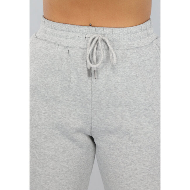 Hellgraues Jogger-Set
