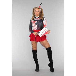 Blutiger verrückter Clown Bodysuit