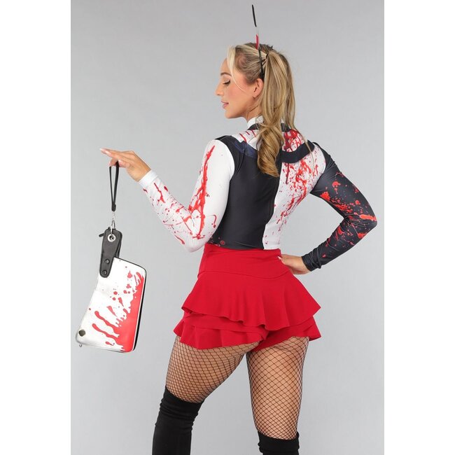 Blutiger verrückter Clown Bodysuit