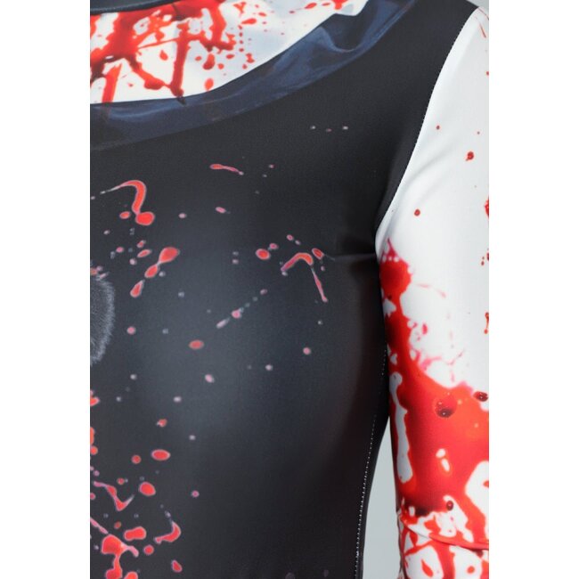 Blutiger verrückter Clown Bodysuit