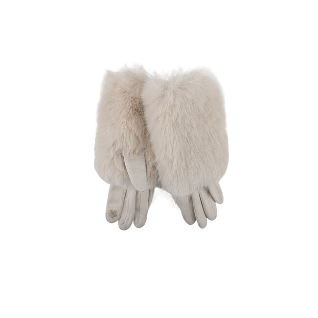 Kunstfell-Handschuhe