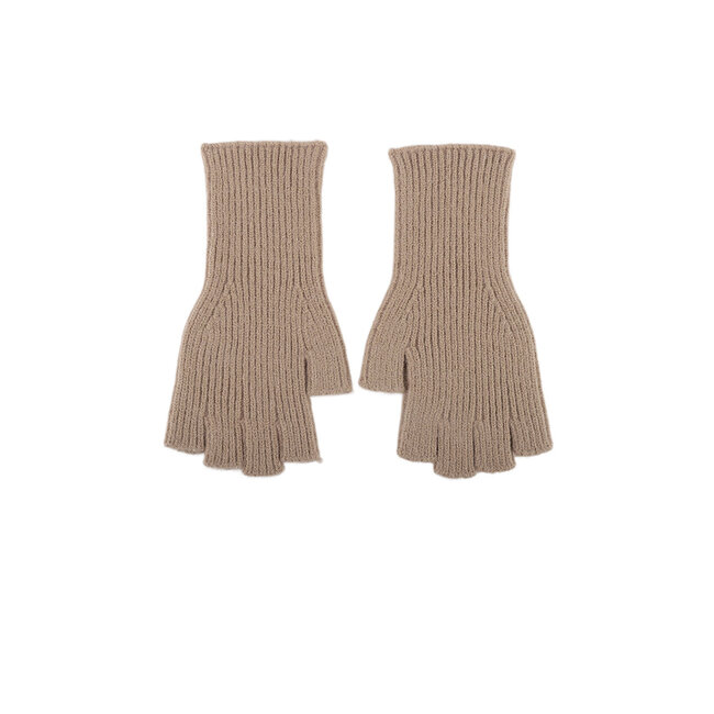 Gestrickte Halbhandschuhe