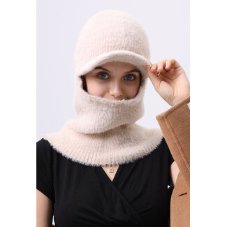 Gesichtsbedeckende Mütze mit Klappe
