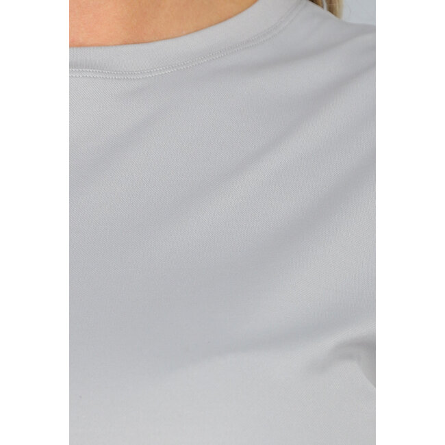 Graues kurzes Sport-Top