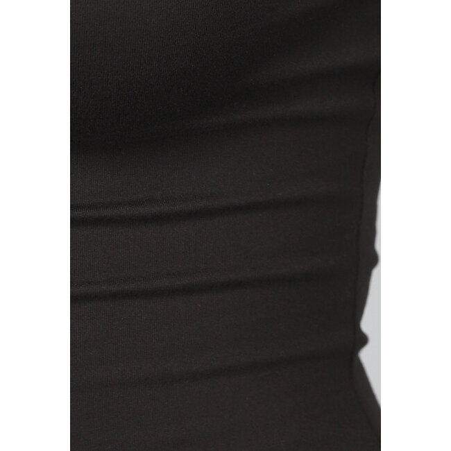 Stretchkleid mit ausgestellten Ärmeln und Rüschen