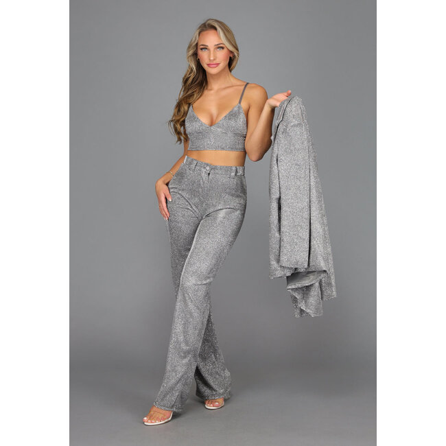 Glamour Pantaloons in Silber