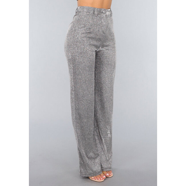 Glamour Pantaloons in Silber