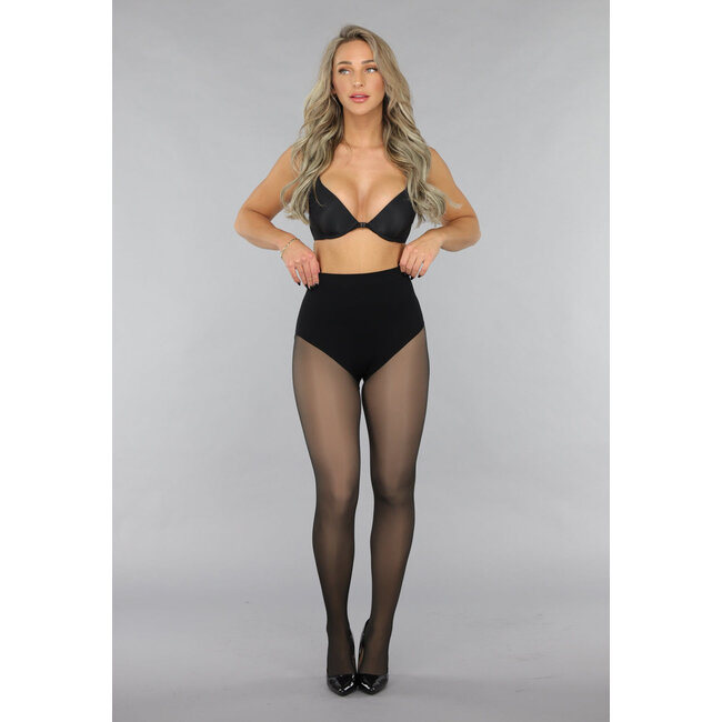 Strumpfhose mit Bauch- und Po-Korrektur