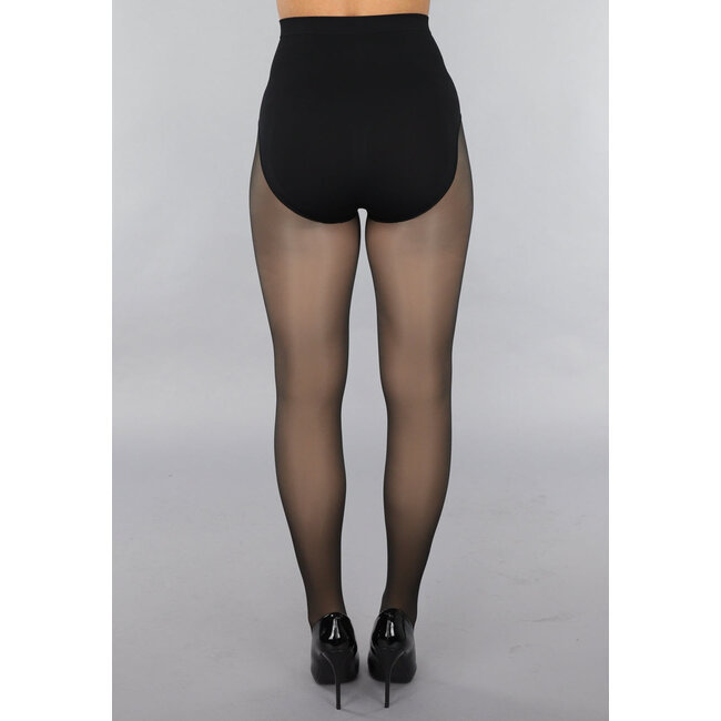 Strumpfhose mit Bauch- und Po-Korrektur