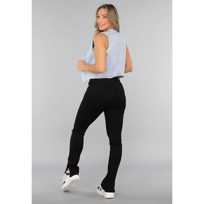 Stretch-Denim-Westenoberteil