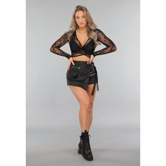Wrap Rave Festival Top mit passendem String