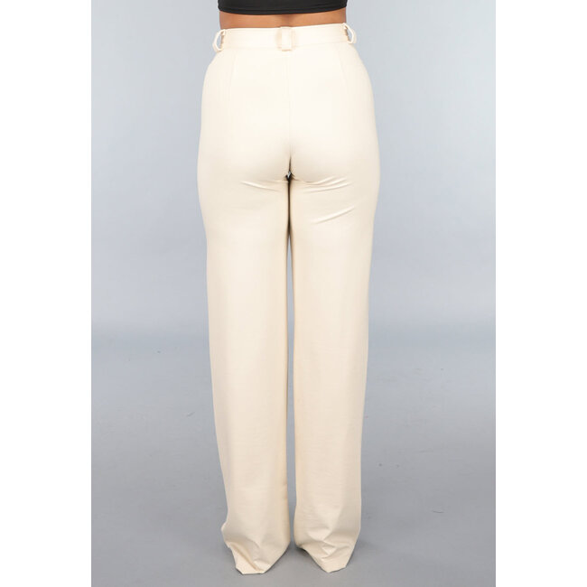 Beige Tall Stretch-Hose mit geradem Bein