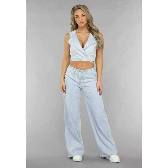 Weit geschnittene Jeans Jogger