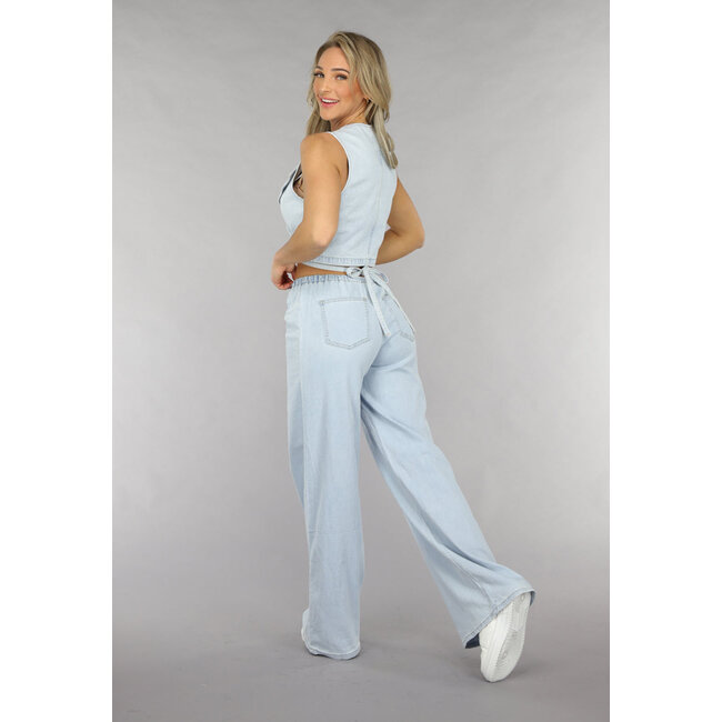 Weit geschnittene Jeans Jogger