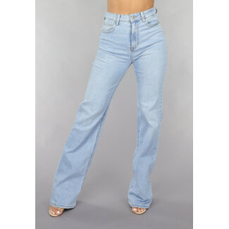 Redial Jeans Tall High Waist Hellblaue Wide Leg Jeans