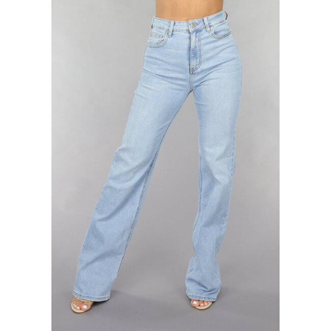 Redial Jeans Tall High Waist Hellblaue Wide Leg Jeans