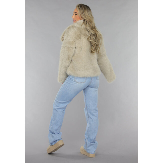 Tall High Waist Light Blue Straight Leg Jeans