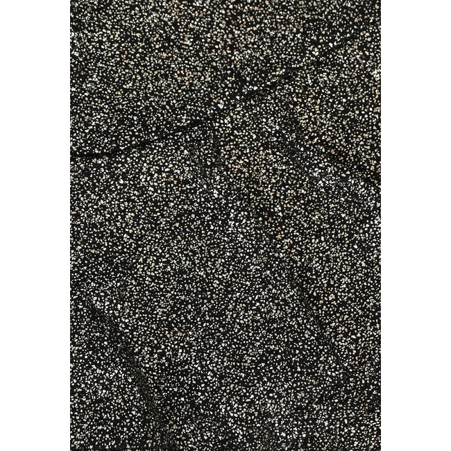 Silberner Rüschen-Skort mit Glitzer
