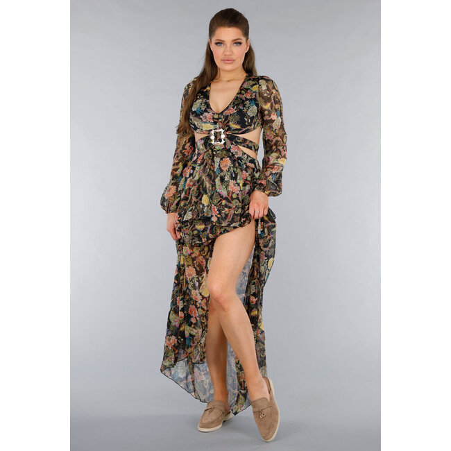 Bequeme Stiefel aus Wildleder in Taupe mit flexibler Sohle und goldenen Details