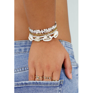 Armbandset mit Perlen