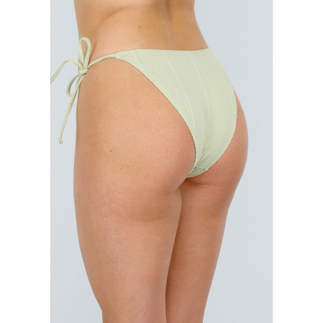 Hellgrünes Bikini-Unterteil mit einzigartigem Verschluss