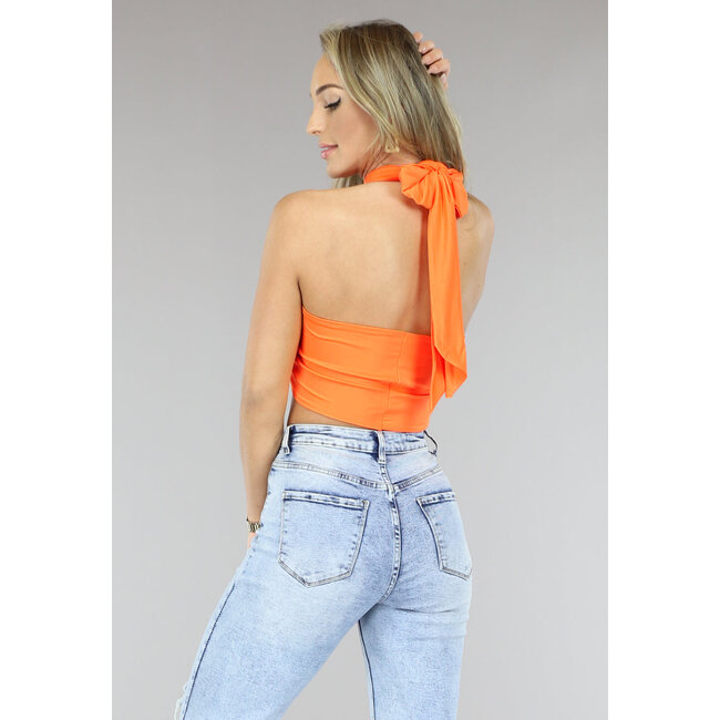 Crossable Orange Top