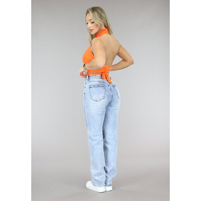 Crossable Orange Top