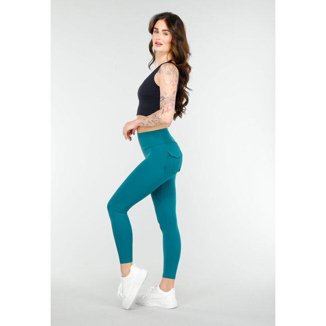 Schwarzes One Shoulder Sport-Top mit Pads und offenem Rückenausschnitt und enger Passform