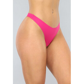 Nahtloser Tanga in leuchtendem Pink