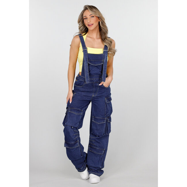 Verstellbare Cargohose mit Baggy Fit