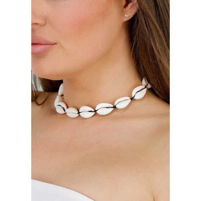 Kauri-Muschel-Halskette