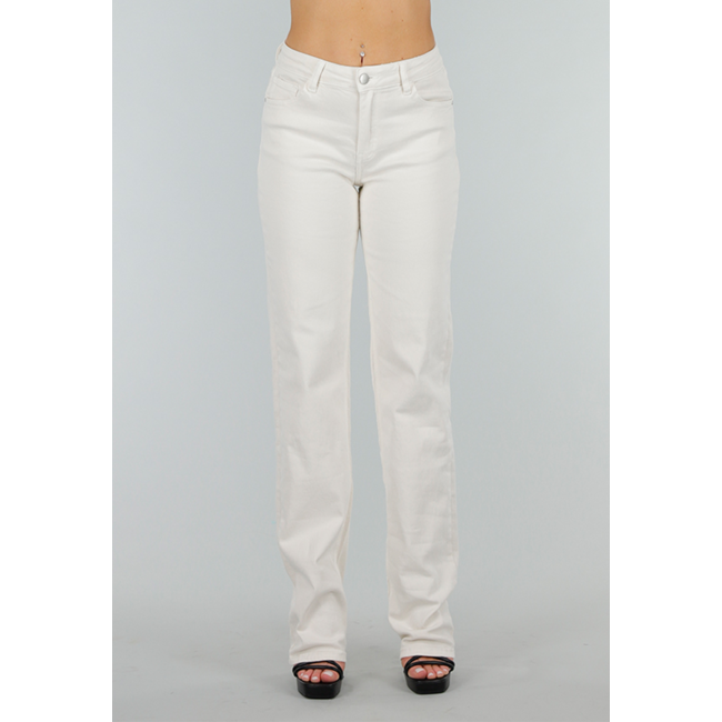 Off-white Jeans-Hose in Tall Fit mit Stretch, geradem Bein und mittlerer Taille