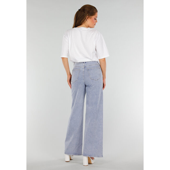 Weißes Oversized T-Shirt mit Stretch, Limoncello-Print und Zitrone