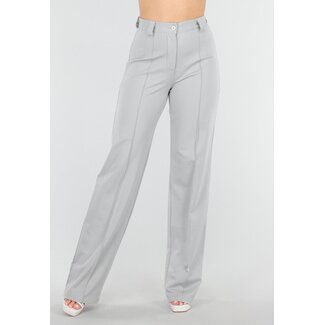 Hellgrau Tall Elastische Hose