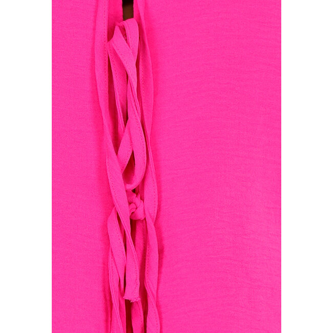 Fuchsia 2-teiliges Set mit Schleife und Stretch