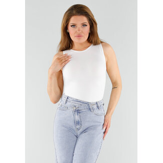 Weißes Shaping Top