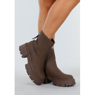 Braune Stiefeletten