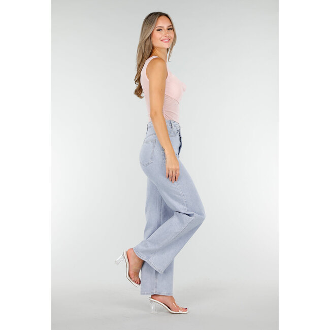 Rosa Mesh-Crop-Top mit Rüschendetail und Stretch