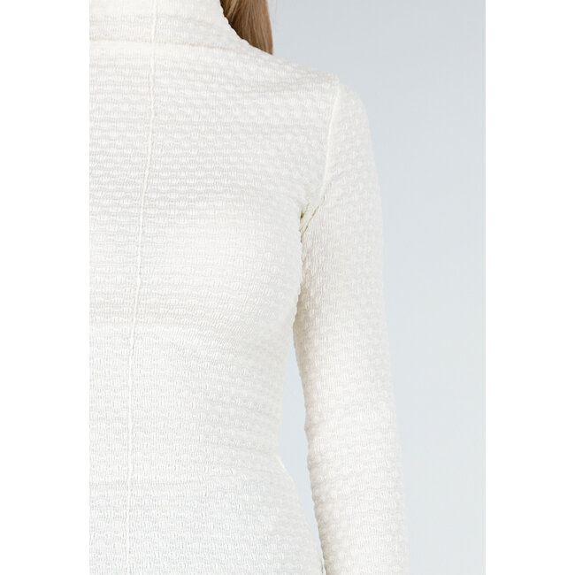 Beige Longsleeve-Pullover