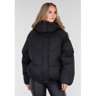 Pufferjacke Schwarz