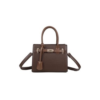 Braune Handtasche mit Riemen