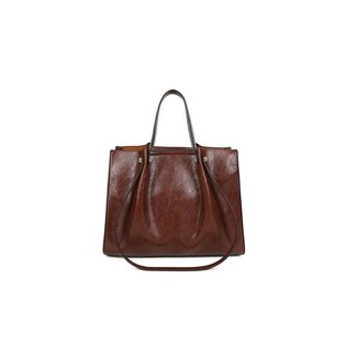 Braune Umhängetasche Shopper