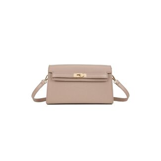 Beige Tasche mit Riemen