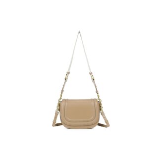 Beige Crossbody Tasche