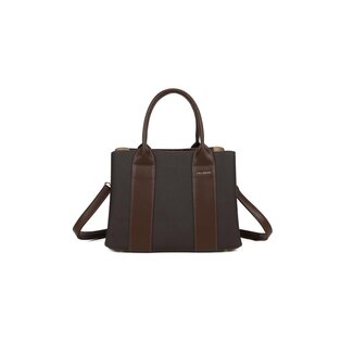Dunkelbraune Handtasche