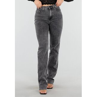 Graue High Waist Jeans Tall